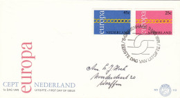 FDC NETHERLANDS 963-964 - 1971