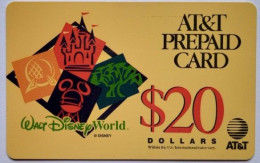 USA  AT&T $20 Prepaid " Walt Disney World " - AT&T