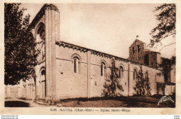 MATHA  Eglise Saint-Hérie - Matha
