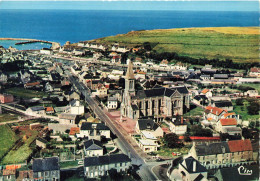 Port En Bessin * Vue Générale Aérienne De La Ville - Port-en-Bessin-Huppain