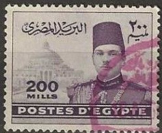 EGYPT 1939 King Farouk -  200m. Fuad I University, Giza FU - Usados