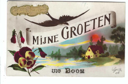 Boom   MIJNE GROETEN UIT BOOM  1930 - Boom