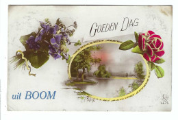 Boom   GOEDEN DAG UIT  BOOM  1908 - Boom