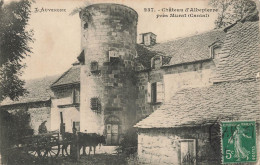 Albepierre * Le Château * Près Murat * Attelage De Boeufs - Autres & Non Classés