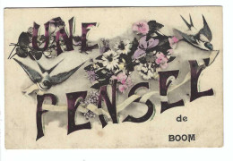 Boom   UNE PENSEE De  BOOM  1909 - Boom