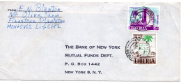 66886 - Liberia - 1963 - 20¢ OAU MiF A Bf MONROVIA -> New York, NY (USA) - Liberia