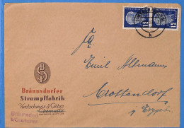 Allemagne DDR 1950 Lettre De Limbach (G19616) - Briefe U. Dokumente