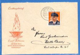 Allemagne DDR 1954 Lettre De Leipzig (G19617) - Brieven En Documenten