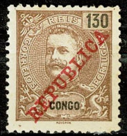 Congo, 1911, # 70, MH - Congo Portugais