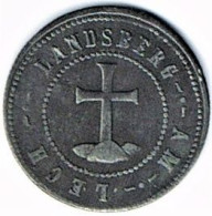 Nécessité Allemagne : 10 Pfennig Non Daté Lansberg A. Lech - Monedas/ De Necesidad