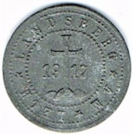 Nécessité Allemagne : 5 Pfennig 1917 Lansberg A. Lech - Noodgeld