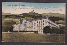 AUSTRIA -  Urfahr Bei Linz A.d. Donau Petrinum / Military Cancel On The Back / Postcard Circulated, 2 Scans - Linz Urfahr