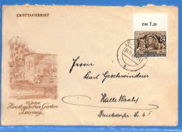 Allemagne DDR 1953 Lettre De Leipzig (G19653) - Cartas & Documentos