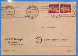 Allemagne DDR 1950 Lettre De Chemnitz (G19655) - Cartas & Documentos