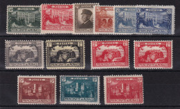 Monaco N°54/64 - Neuf * Avec Charnière - TB - Unused Stamps