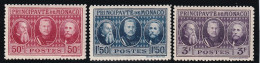 Monaco N°111/113 - Neuf * Avec Charnière - TB - Unused Stamps