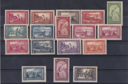 Monaco N°119/134 - Neuf * Avec Charnière - TB - Unused Stamps