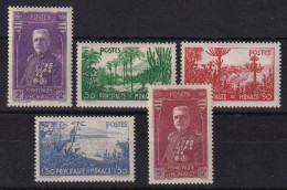 Monaco N°135/139 - Neuf * Avec Charnière - TB - Unused Stamps