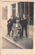 21-MONTBARD- CARTE-PHOTO MARCHAND DE VELOS - Montbard