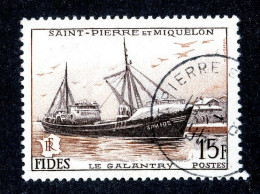 1123 Wx St Pierre 1956 YT 352 Used (Lower Bids 20% Off) - Gebruikt