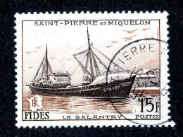 1123 Wx St Pierre 1956 YT 352 Used (Lower Bids 20% Off) - Usados