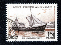 1124 Wx St Pierre 1956 YT 352 Used (Lower Bids 20% Off) - Used Stamps