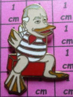 811a Pin's Pins / Beau Et Rare / PERSONNES CELEBRES / CHABAN DELMAS EN CANARD BEBETE SHOW JULIA PRODUCTION - Personnes Célèbres