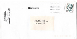 L66916 - Bund - 1988 - 50Pfg Frauen EF A DrucksBf MANNHEIM - INTERNATIONALE FILMWOCHE ... -> Konstanz - Kino