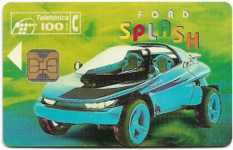 Spain - Telefónica - Cars (Prototypes) - Ford Splash, P-074 - 05.1994, 100PTA, 3.000ex, Mint - Privatausgaben