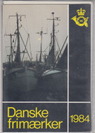 Danske Frimaerker Jahrbuch 1984 ** Postfrisch - Dänemark - Volledig Jaar