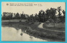 * Tielt - Thielt (West Vlaanderen) * (Nels) Institut Dames De La Sainte Famille, Gesticht Damen Heilige Familie, Jardin - Tielt