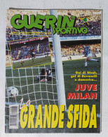 I115057 Guerin Sportivo A. LXXXIV N. 8 1996 - Juve Milan Weah Ravanelli - Sport