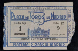 C5/6 - Plateria D.Garcia * Plaza De Toros - Madrid * Gran Corrida Goyesca * Espana - Espagne