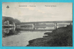 * Maaseik - Maaseyck (Limburg) * (PB) Maasbrug, Pont Sur La Meuse, Canal, Quai, Bateau, Péniche, Old, Rare - Maaseik