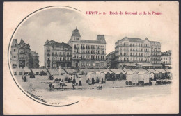 +++ CPA - HEYST - HEIST - Hôtels Du Kursaal Et De La Plage   // - Heist