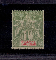 ANJOUAN - N°13 X TTB - Unused Stamps