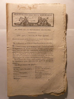 BULLETIN DES LOIS De BRUMAIRE AN VIII (1799) - SERMENT FONCTIONNAIRES PUBLICS - JURES PROCES CRIMINEL - TRIBUNAL YONNE - Decrees & Laws