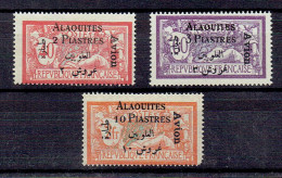 ALAOUITES - POSTE AERIENNE - PA N°1/2 - 4 - X - Ungebraucht