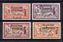 ALAOUITES - POSTE AERIENNE - PA N°1/4 X TB - Unused Stamps