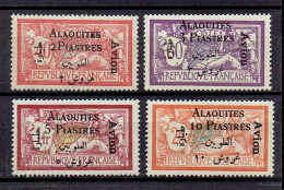 ALAOUITES - POSTE AERIENNE - PA N°1/4 X TB - Neufs