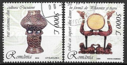 C3939 - Roumanie 2004 - Arte 2v.obliteres - Gebraucht