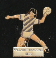 76399-Pin's. Handball. Vallauris. - Balonmano