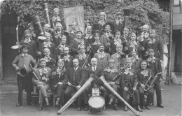 37-AMBOISE- CARTE-PHOTO- FANFARE- LES SOUFFLE A VIDE - Amboise