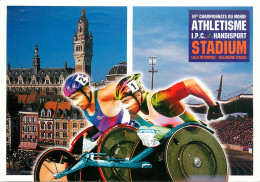 CPSM Championnat Du Monde Athlétisme Handisport-Villeneuve D'Ascq-Timbre     L2267 - Villeneuve D'Ascq