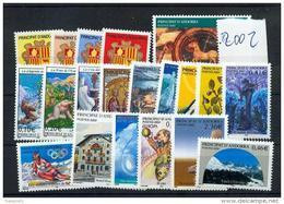 Andorre Française 2002 Année Complète Neuf ** TB MNH Sin Charnela Faciale 17.04 - Años Completos