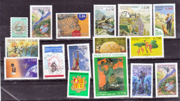 Andorre Française 2003 Année Complète Neuf ** TB MNH Sin Charnela Faciale 12.85 - Annate Complete