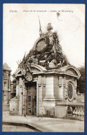 1906 - PARIS - PLACE DE LA CONCORDE - STATUE DE STRASBOURG - FRANCE - Statues