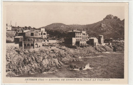 74 DEPT 83 : édit. De L'hôtel : Anthéor L'hôtel De Genève Et La Villa La Coquille - Antheor