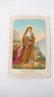 1872 CANIVET IMAGE PIEUSE SAINTE GERTRUDE - Devotion Images