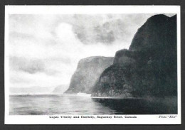 Saguenay   Quebec - C.P.A. - Capes Trinity And Eternity, Saguenay River Canada - Photo Rice Published Federated Price - Saguenay